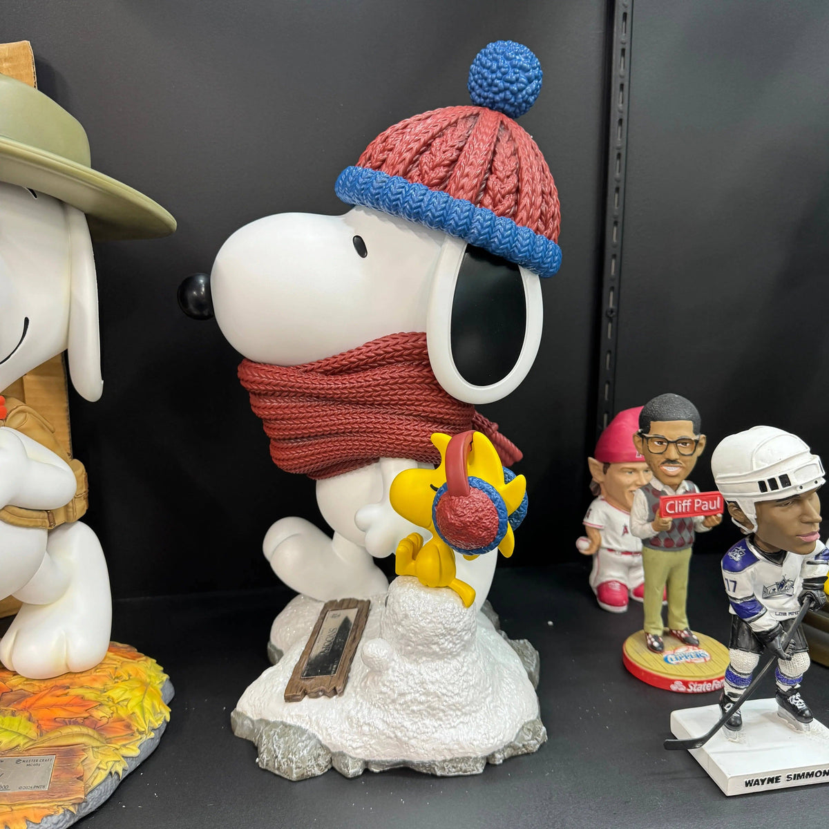 Winter Snoopy and Woodstock Statue (Limited Edition)