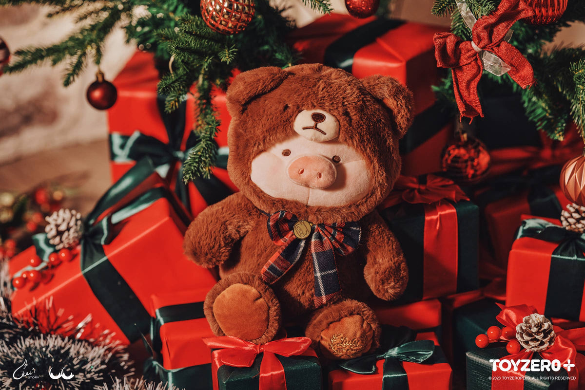 LuLu the Piggy Christmas Bear -Teddy LuLu