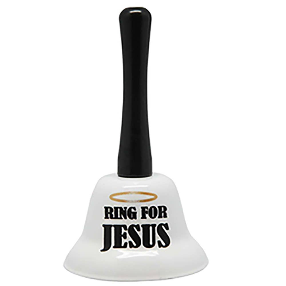 Ring for Jesus - Hand Bell, Novelty Gifts, Gag Gift, Bells