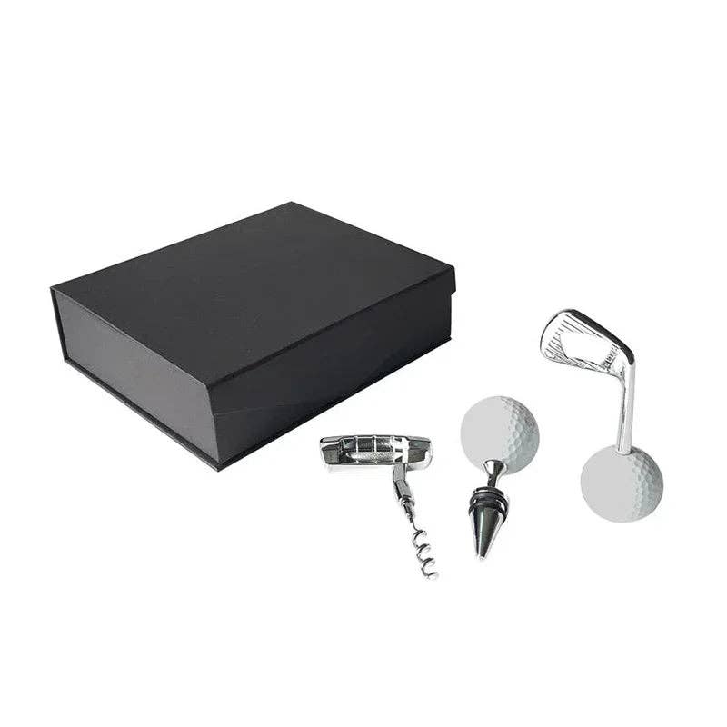 Golf 3-Piece Bar Set & Gift Box | Bartender Kit