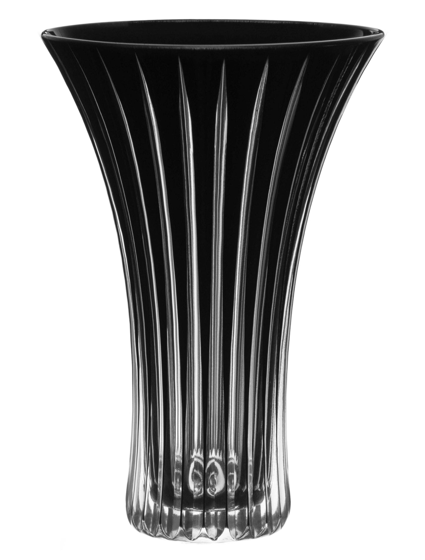 Onyx Crystal Vase, Black (Tall)