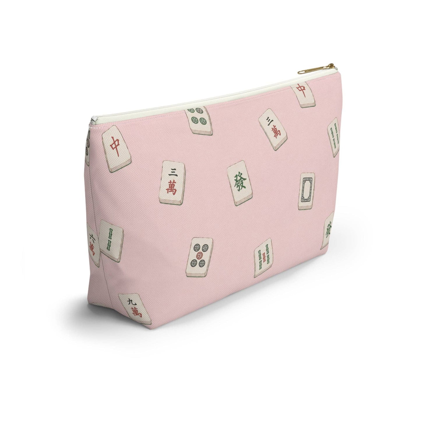 Chinatown Mahjong Tile Pouch 2 — T-Bottom Travel Bag