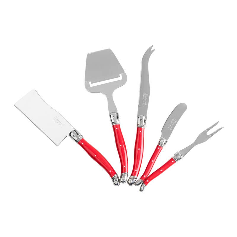 French Set/ 5 Piece Cheese Knife & Slicer Set