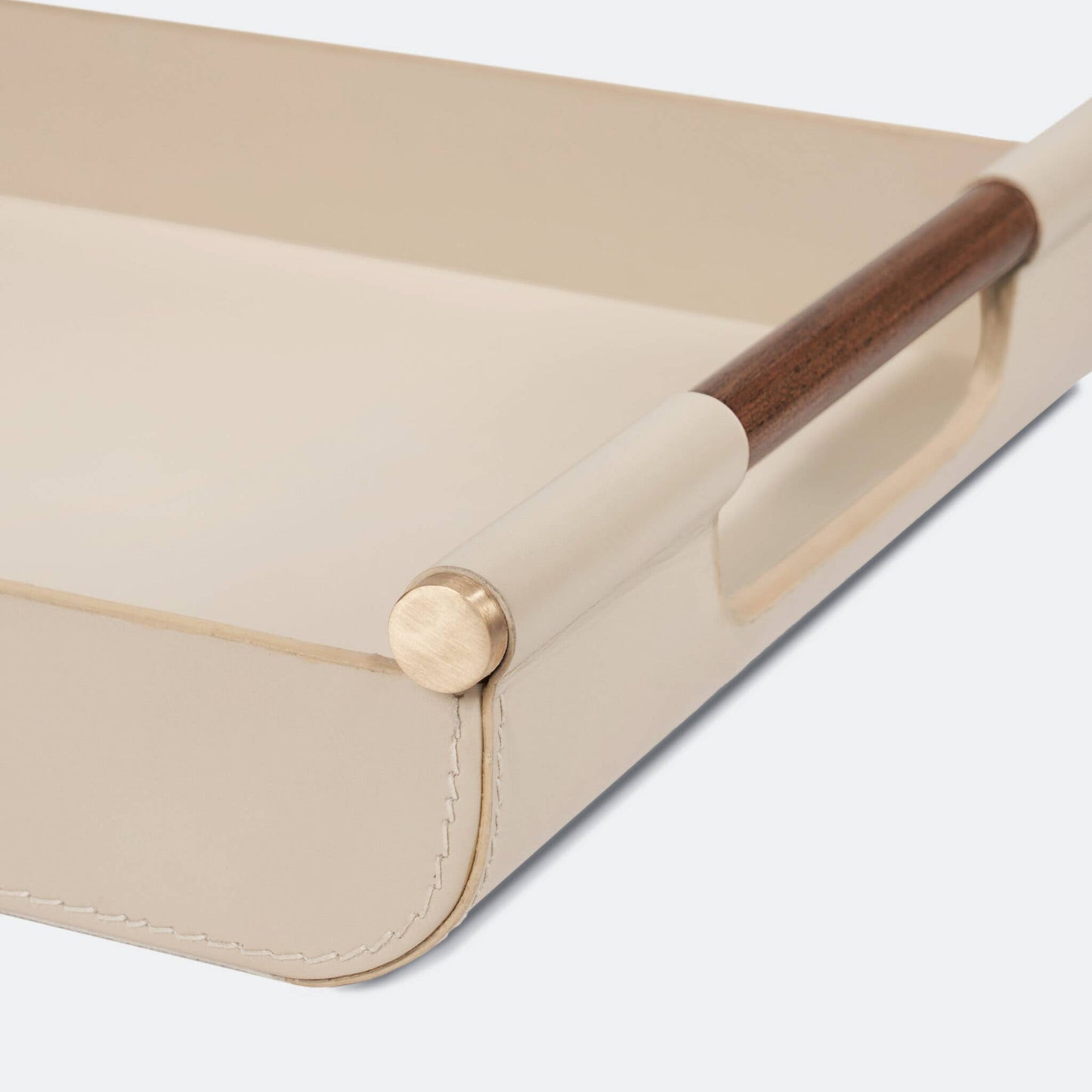 Serengeti wood Tray - Beige