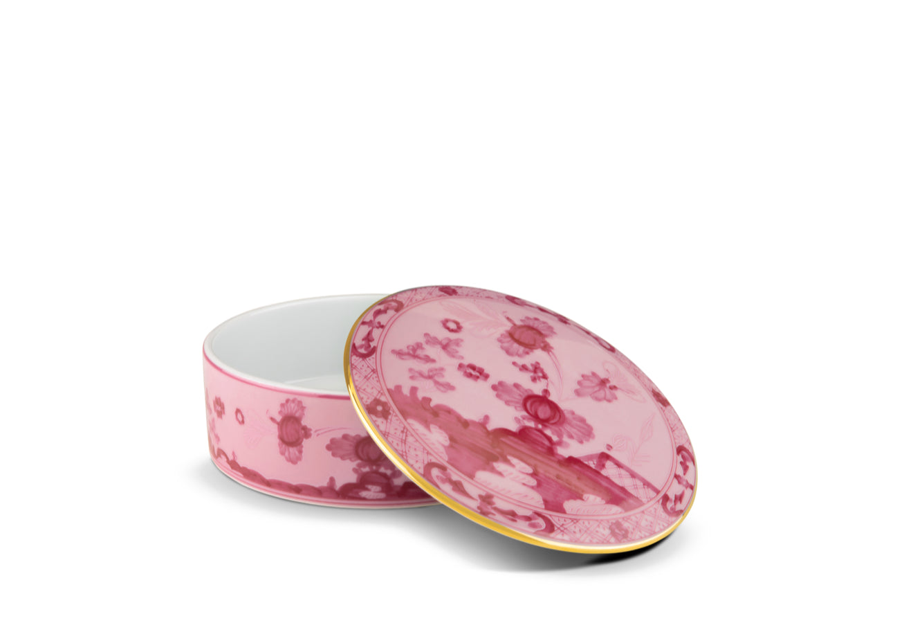 Oriente Italiano Round Trinket Box - Porpora