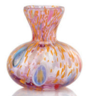 Murano Glass Mini Bud Vase - (Pink)