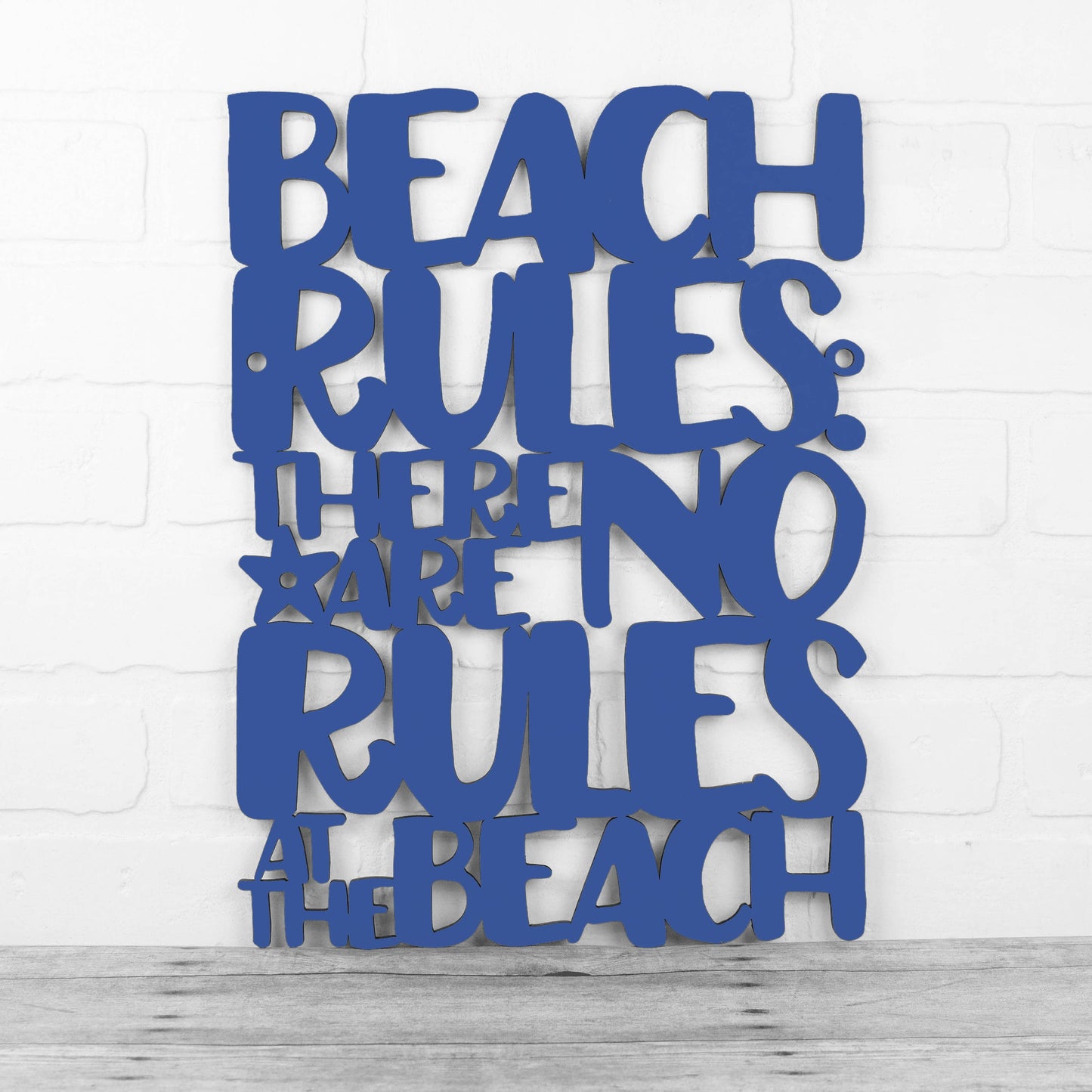 Beach Rules: There Are No Rules At The Beach Summer Sign