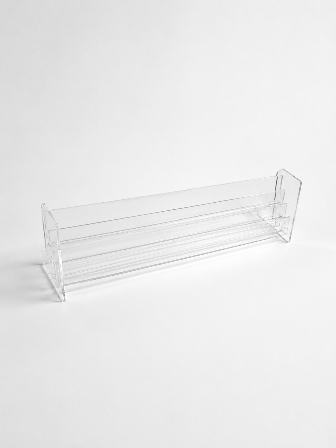 Acrylic Canasta Card Rack - Clear