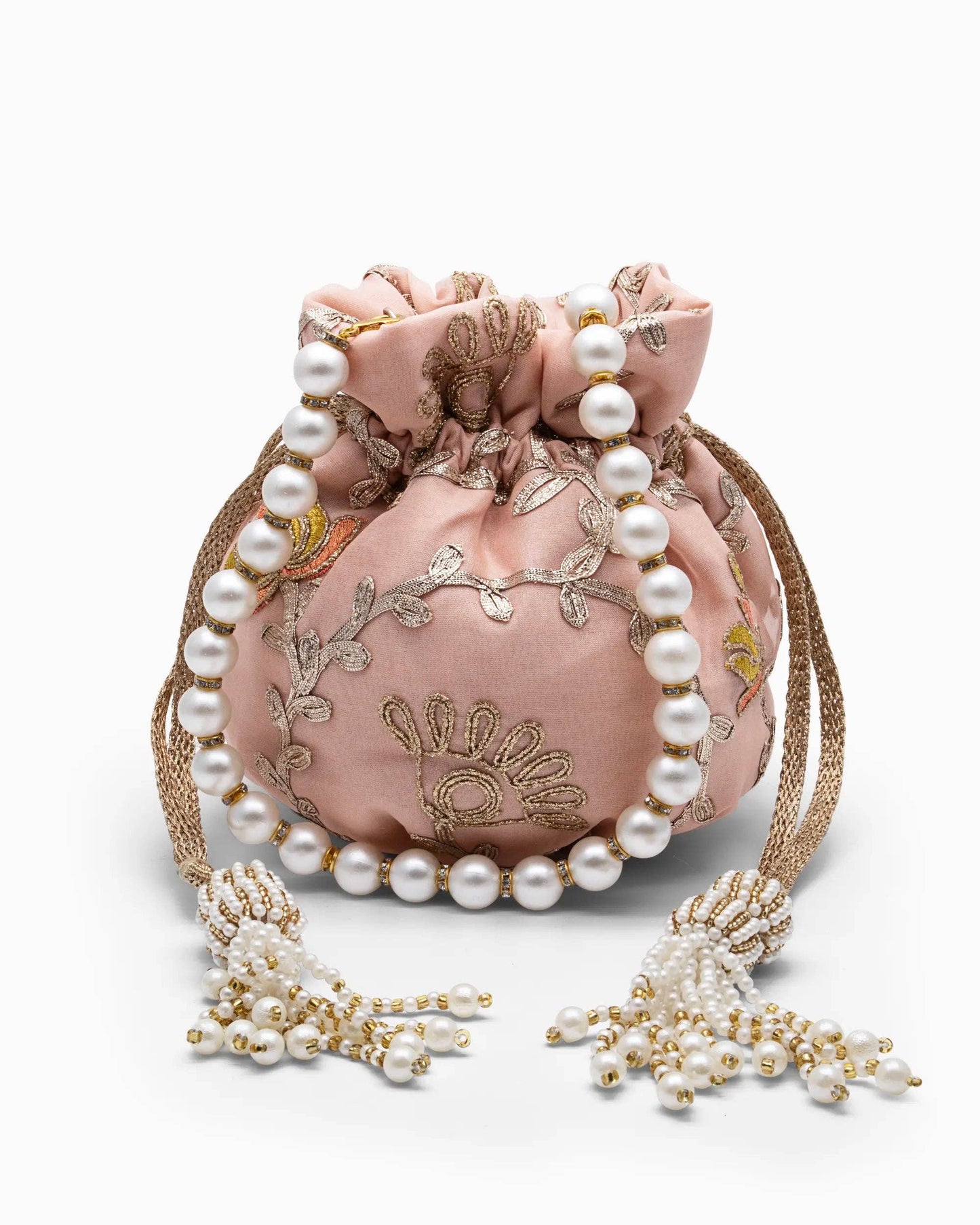 Pink Embellished Evening Clutch Bag (one of a kind)