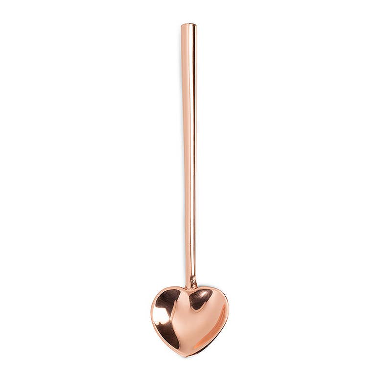 Heart Small Spoon-Rose Gold