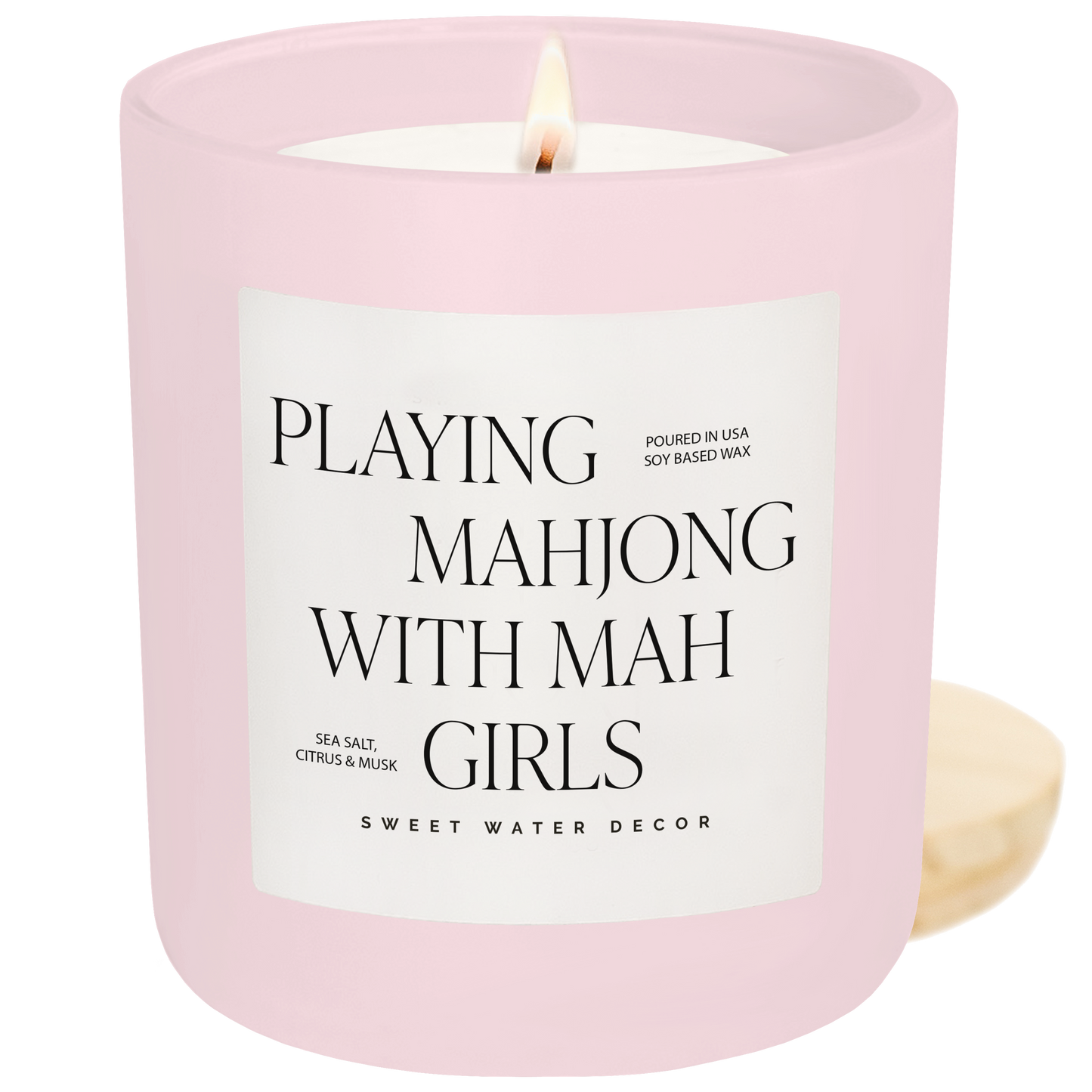 *EXCLUSIVE* Playing Mahjong with Mah Girls 15 oz Soy Candle