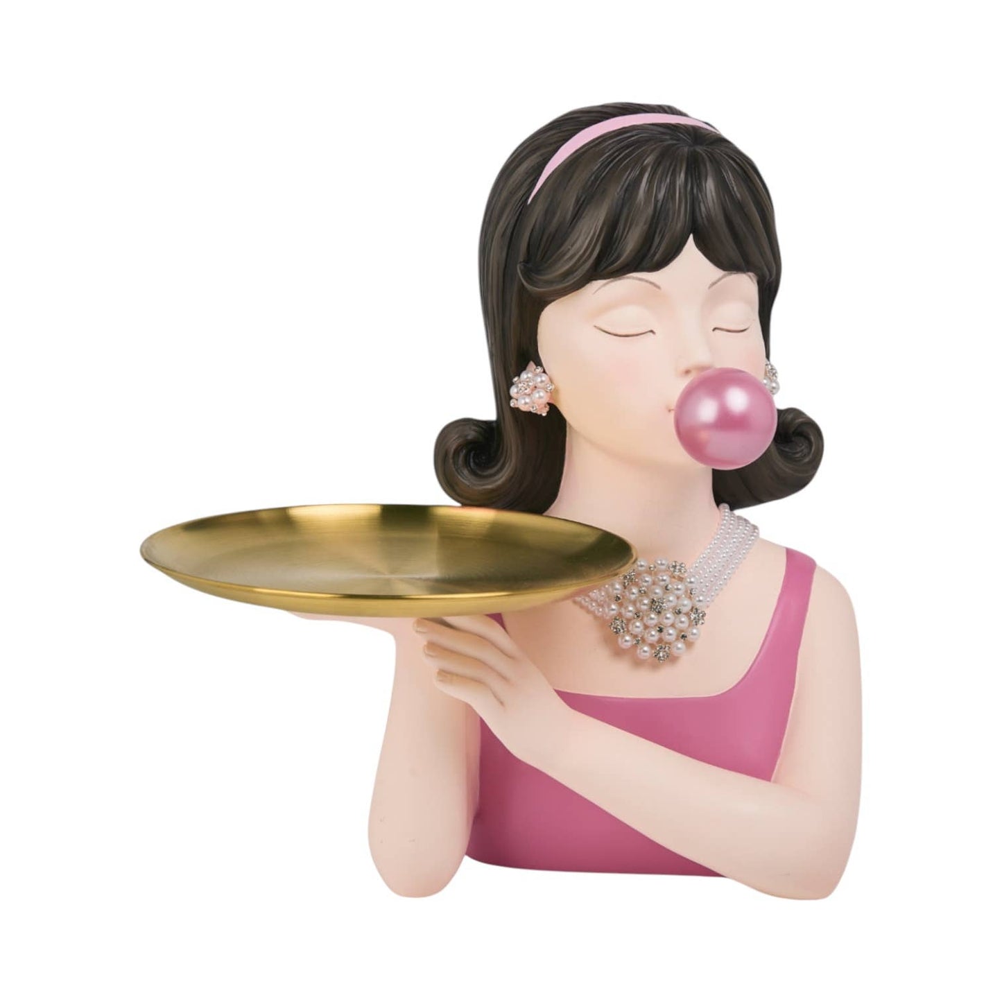 Bubblegum Girl w/Tray (Retro Style)