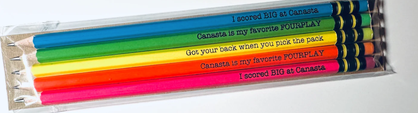Pencils in neon colors
