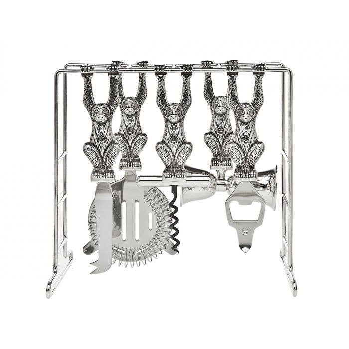 Monkey Bar Barware Set, (6 Pc)