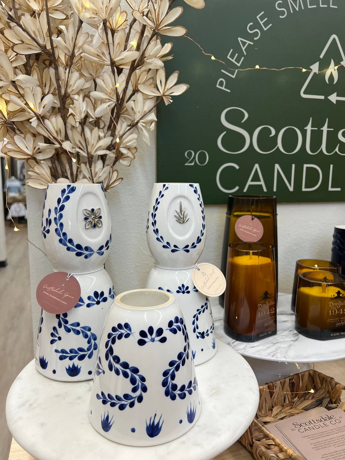 Recycled Clase Azul Candle