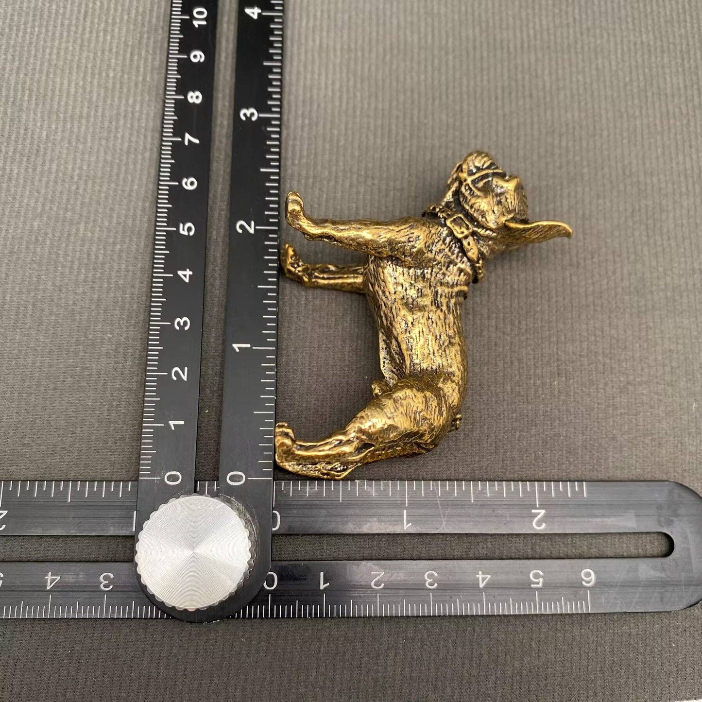 Brass Bulldog Decoration Desktop Ornaments