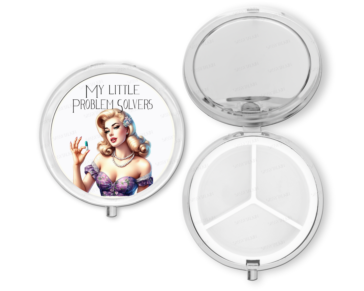Purse Pill Box Organizer, My little problem solver