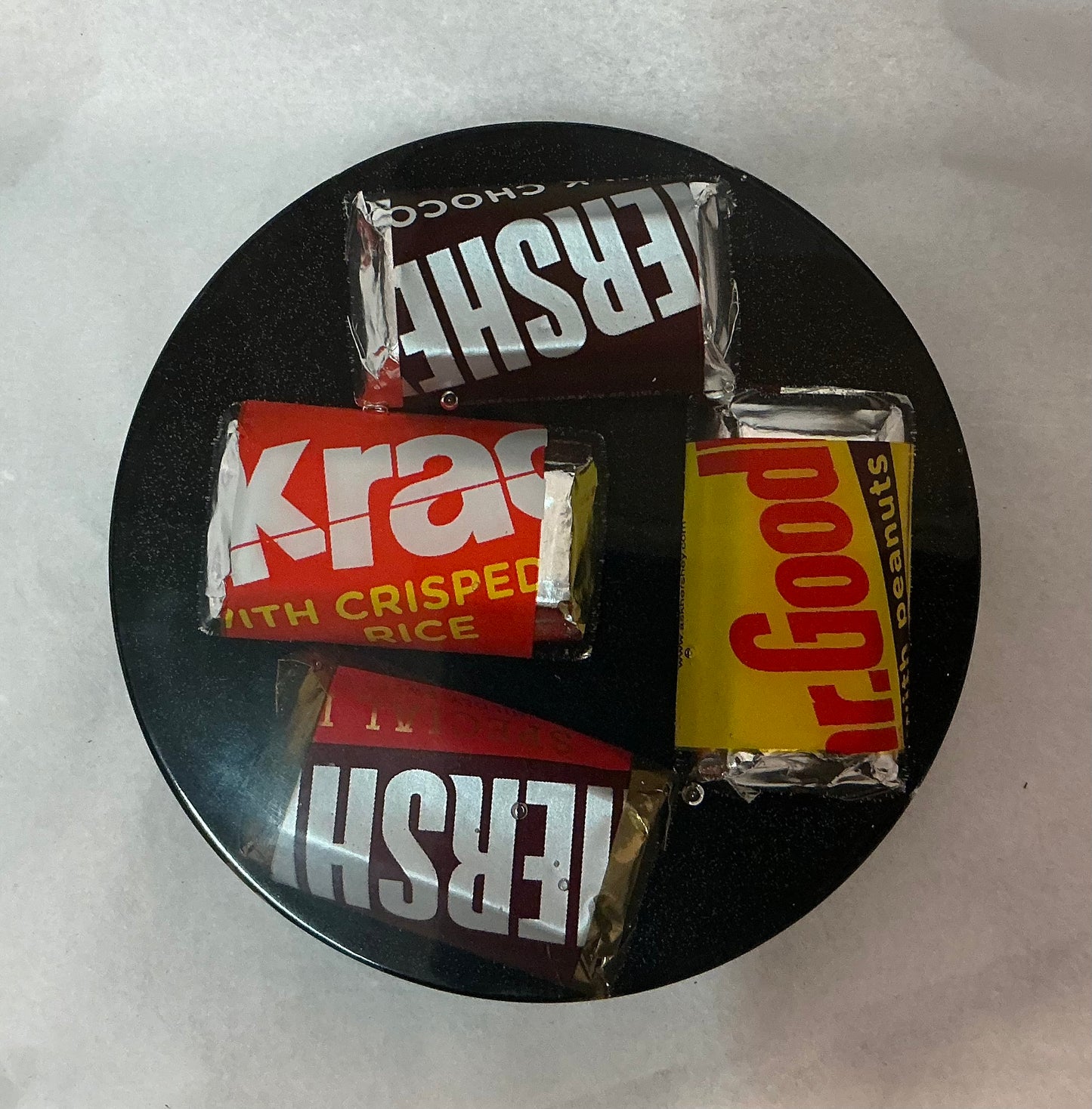 Handmade Mini Chocolate Bar Coaster in Resin (Handmade by one of our Artists)