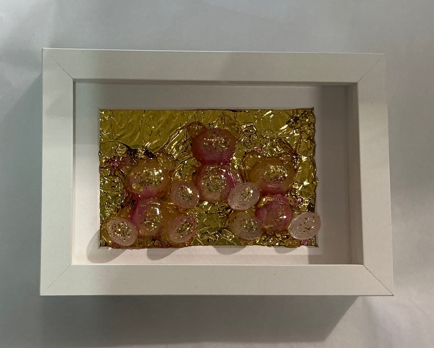Love Bears Shadow Box (Pink/White)