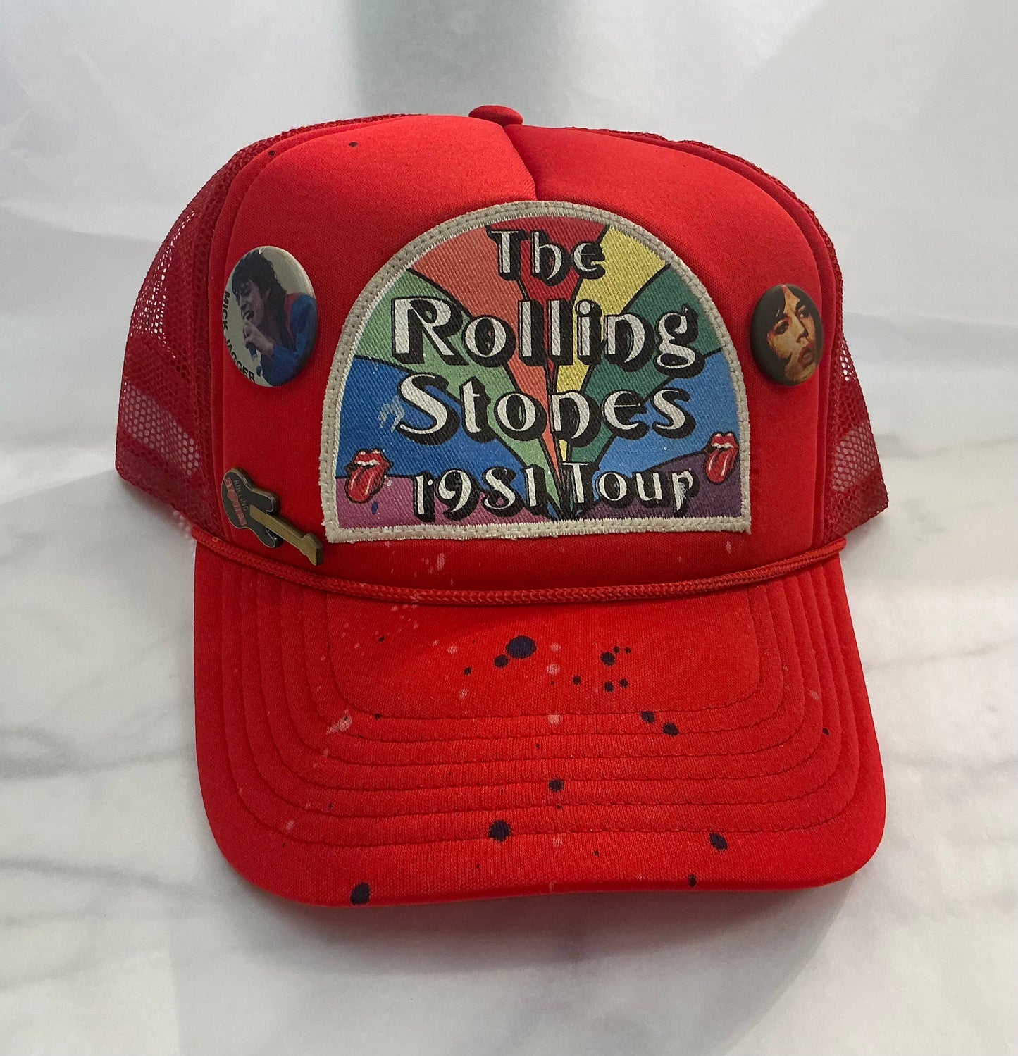 Rolling Stones 1981 Tour Hat by MADEWORN