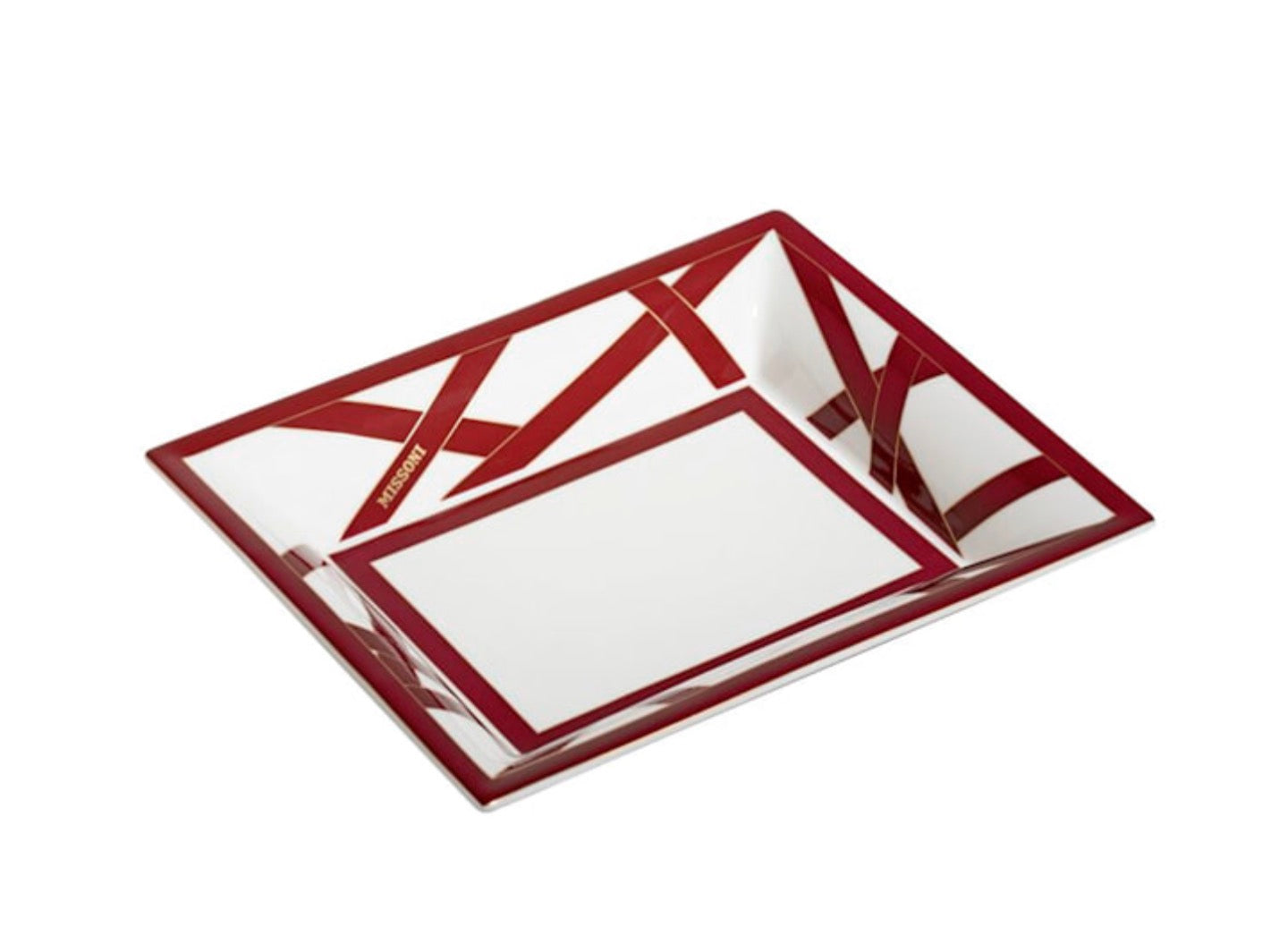 Nastri Bordeaux Rectangular Tidy Tray