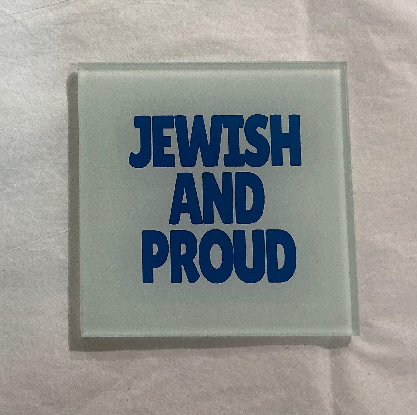 Jewish and Proud Coaster (Exclusive to Code Blue)