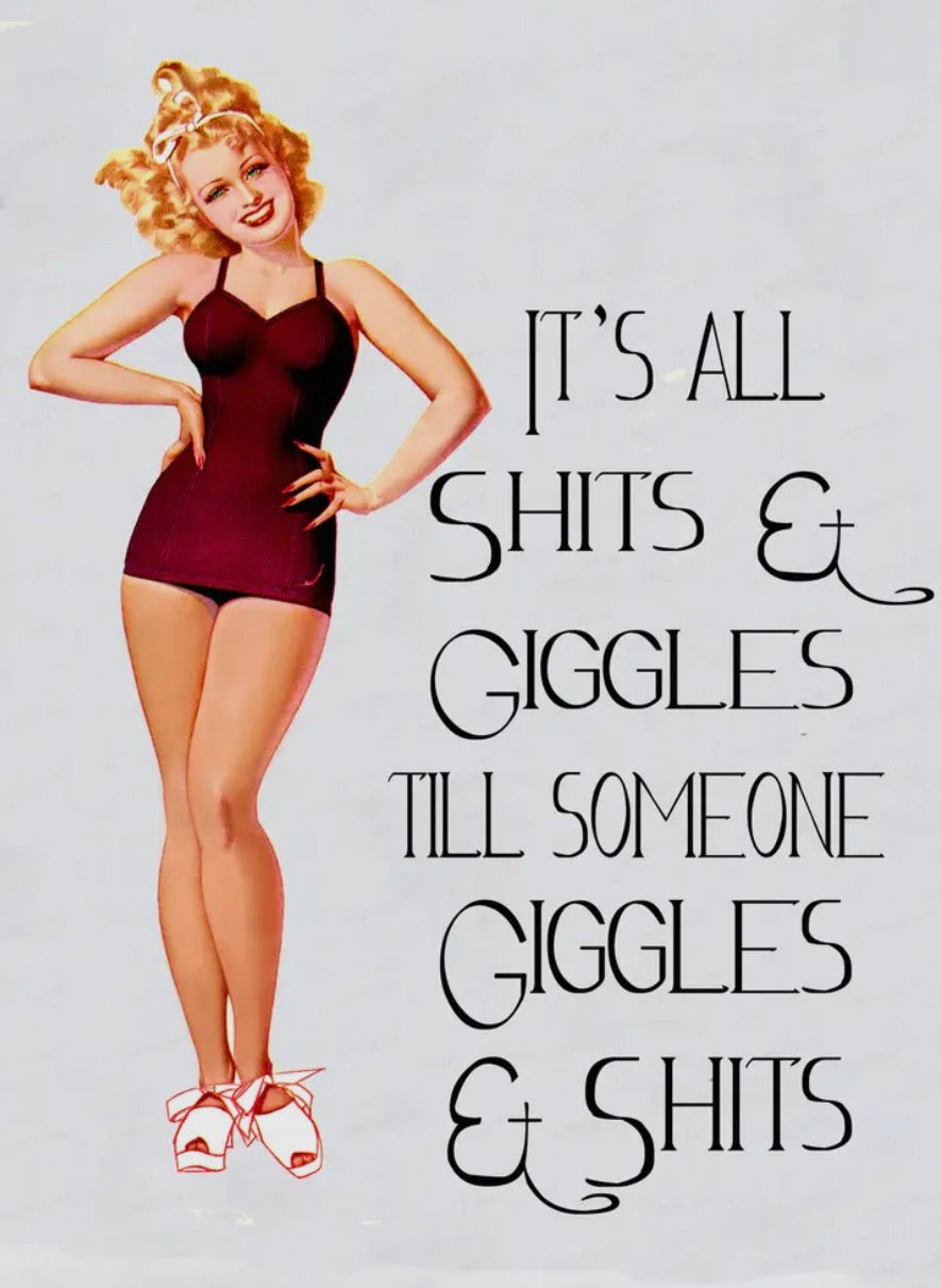 Glass Block Vibe- “It’s All Shits and Giggles…” *Exclusive to Code Blue*