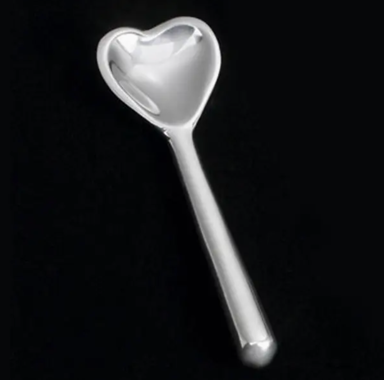 Silver Heart Spoon
