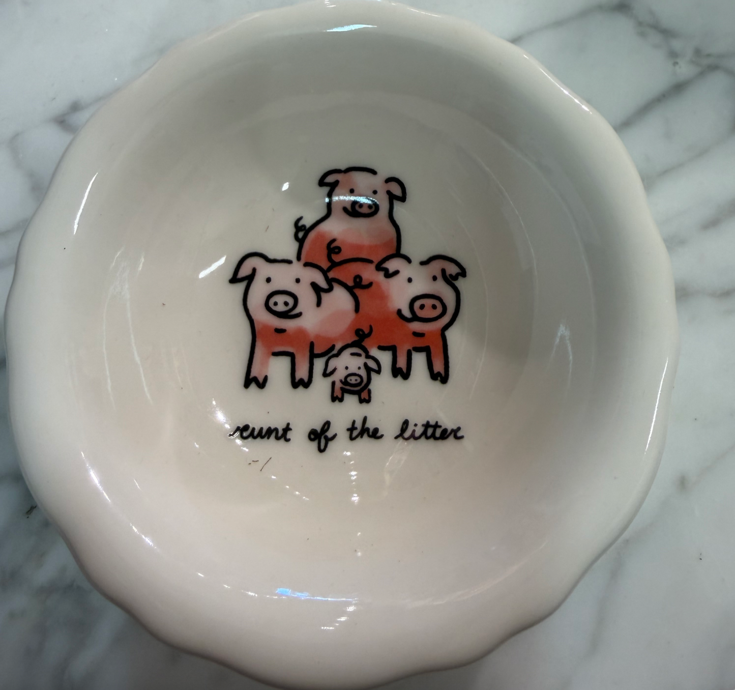 Pet Lovers Runt Bowl