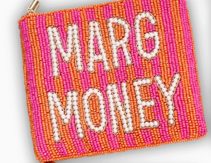 Marg Money XL Beaded Purse/Clutch