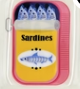 Mini Metal Sardine Trinket Dish