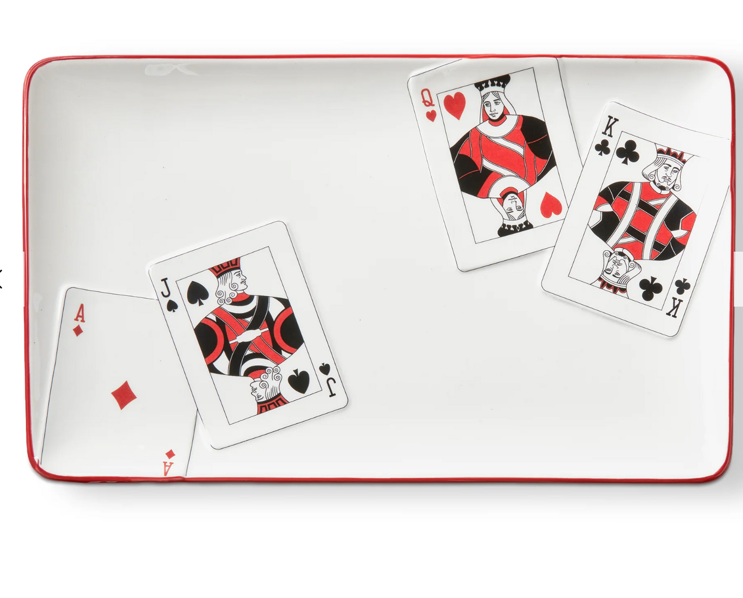 PLAYING CARDS PLATTER