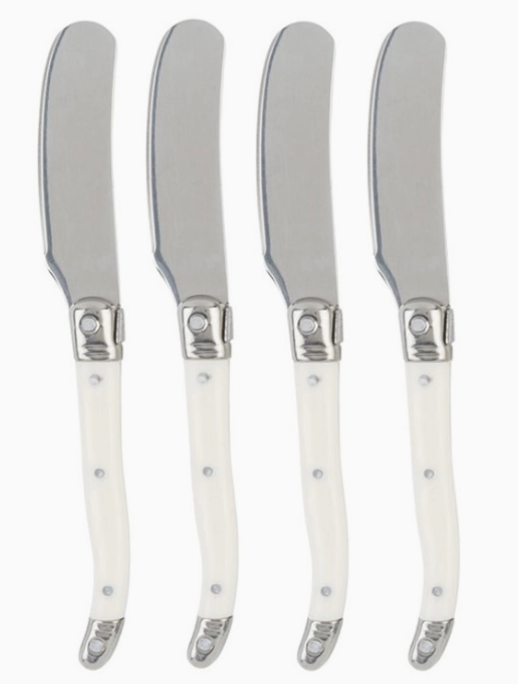 4-Piece Spreader Set with Faux Ivory Handles