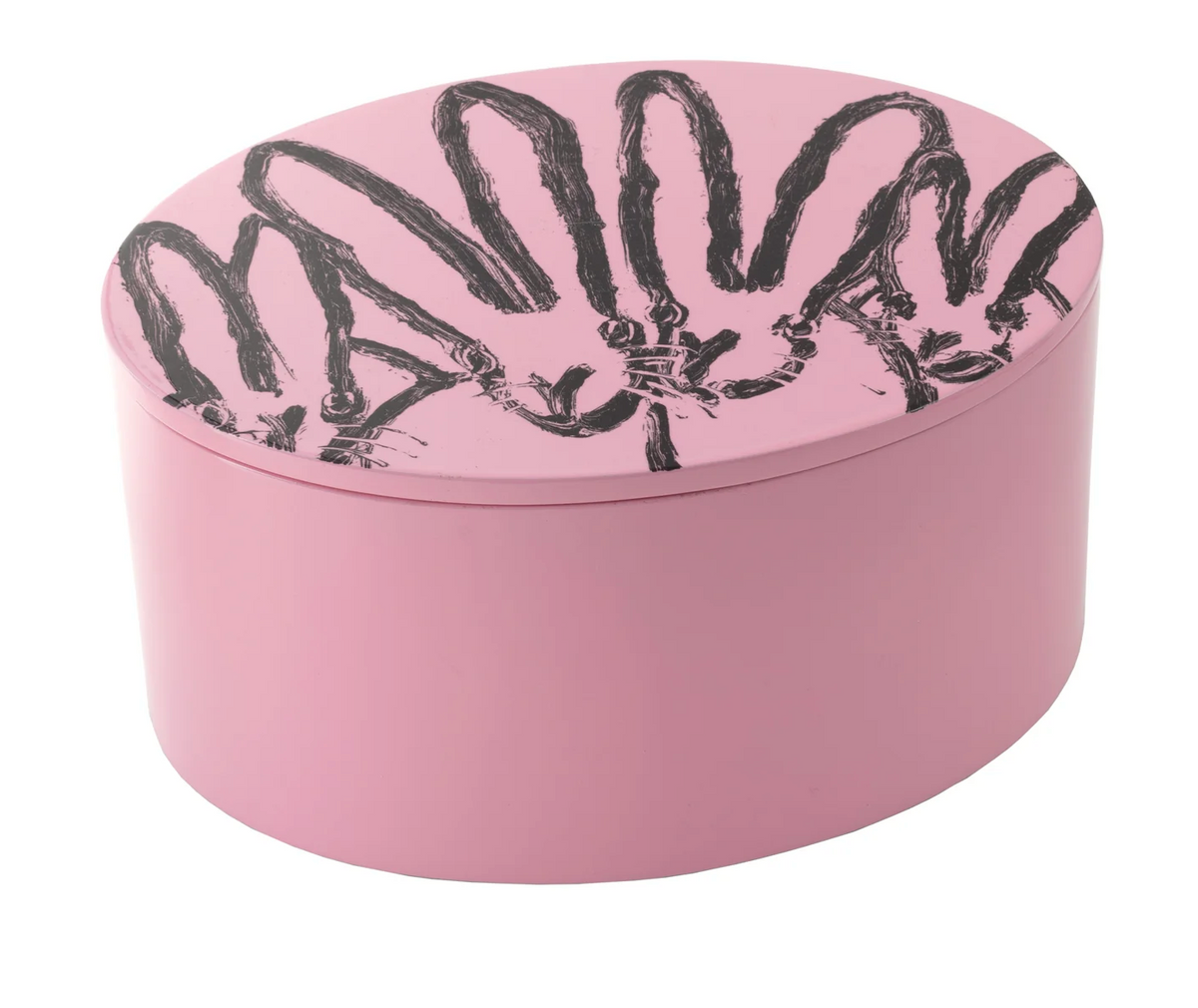 Oval Bunny Jewel Box