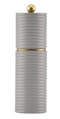 Salt or Pepper Grinder in Taupe or Grey Lacquer-18cm