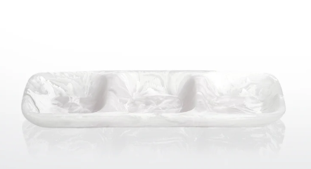Everyday 3 Part Tray by Nashi (Medium or Large)in Denim or White