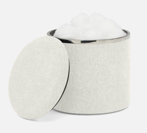 Bradford Lidded Canister- Bathroom Accessory (Small or Large)