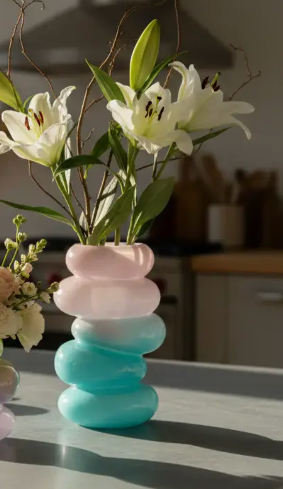 Swirl Glass Vase