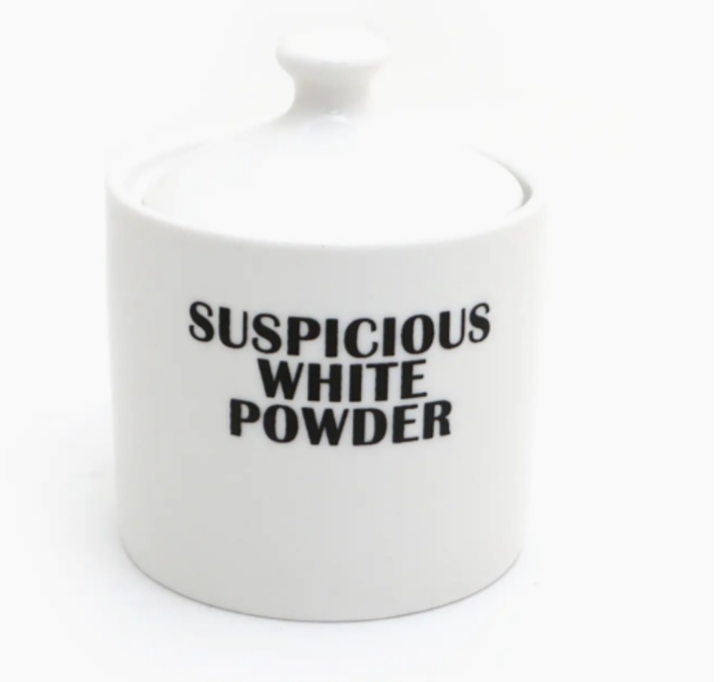 “Suspicious White Powder” Sugar Bowl