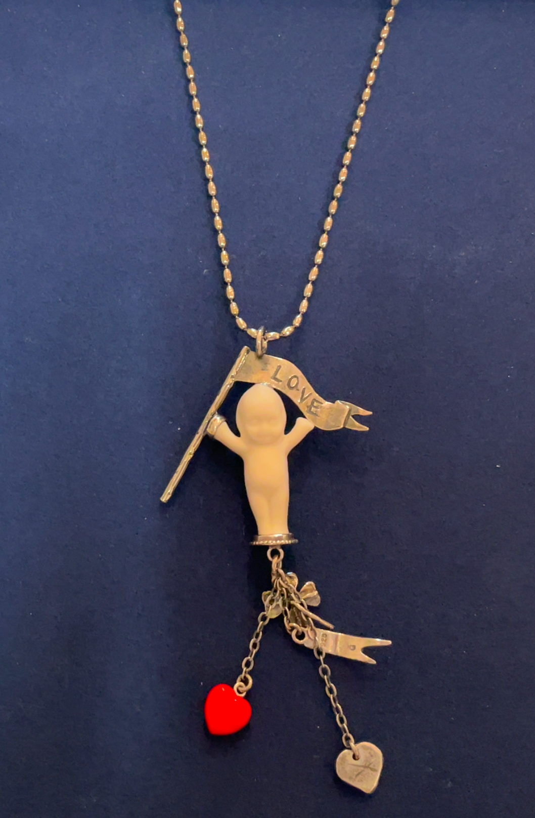 Love Baby Necklace (White)