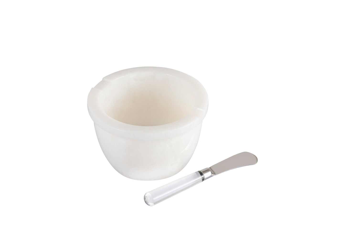 Bright White Acrylic Deligance with Spreader-Large