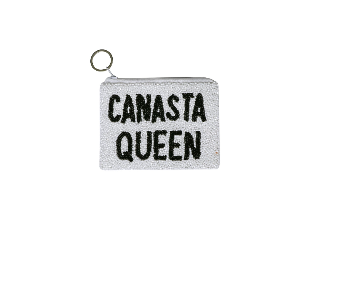 Canasta Queen Coin Purse