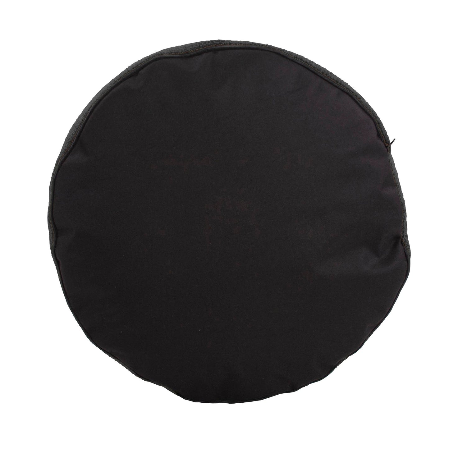 Tall Pouf Luxe Mercury Round