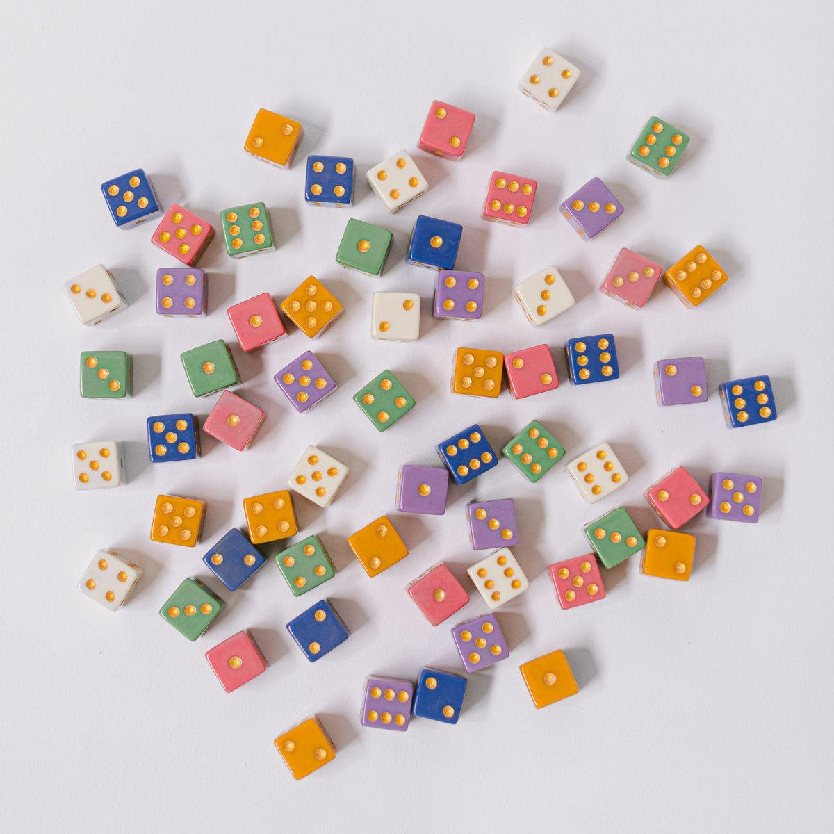 Luxury 60 Piece Dice Set
