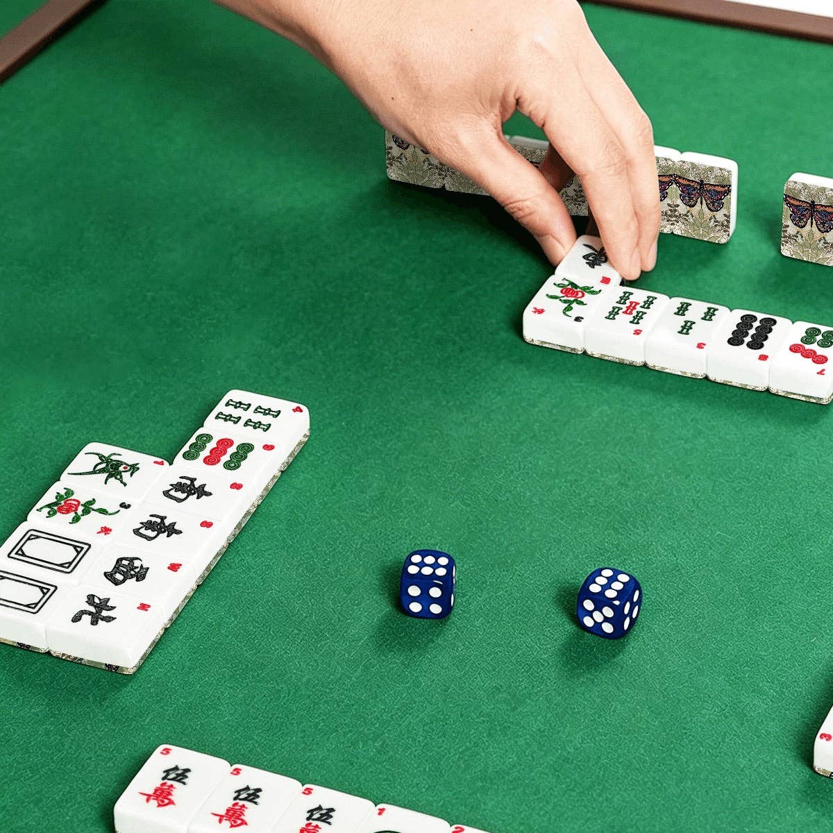 Butterfly American Mahjong Tiles