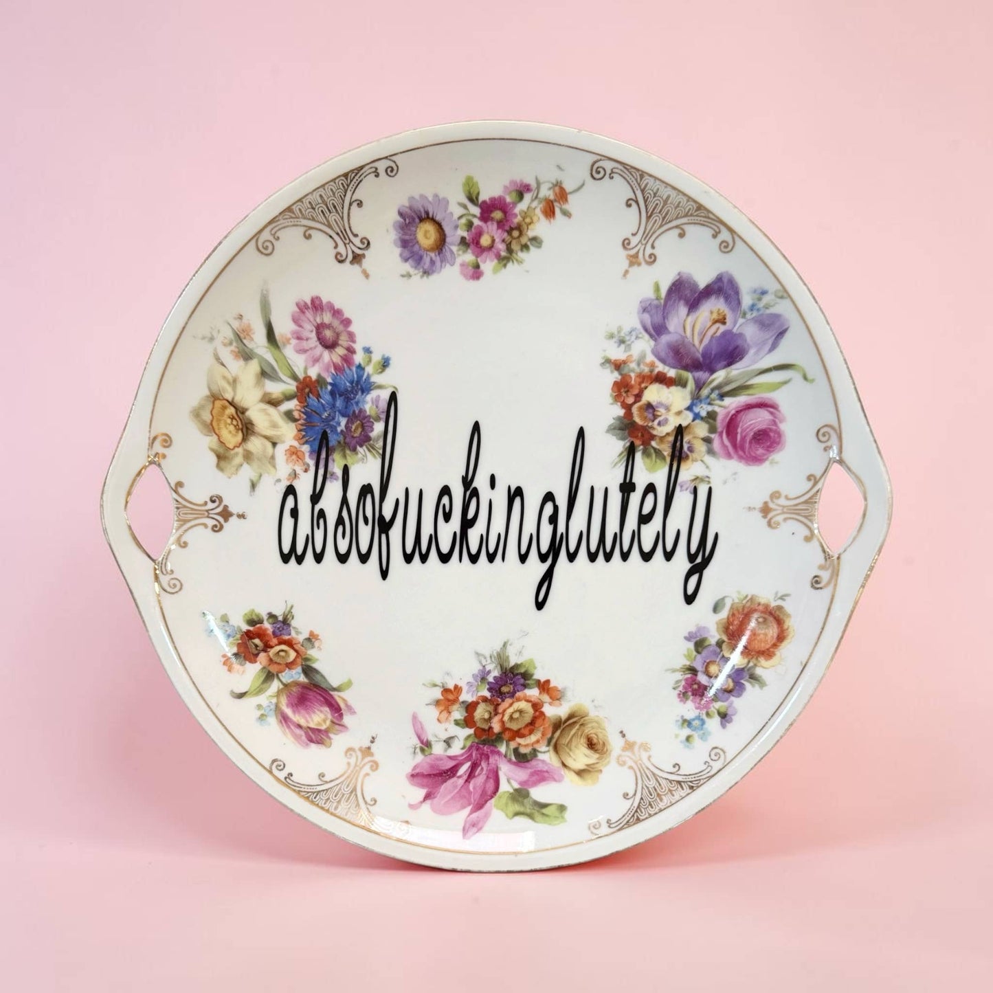 Absofuckinglutely Vintage Plate