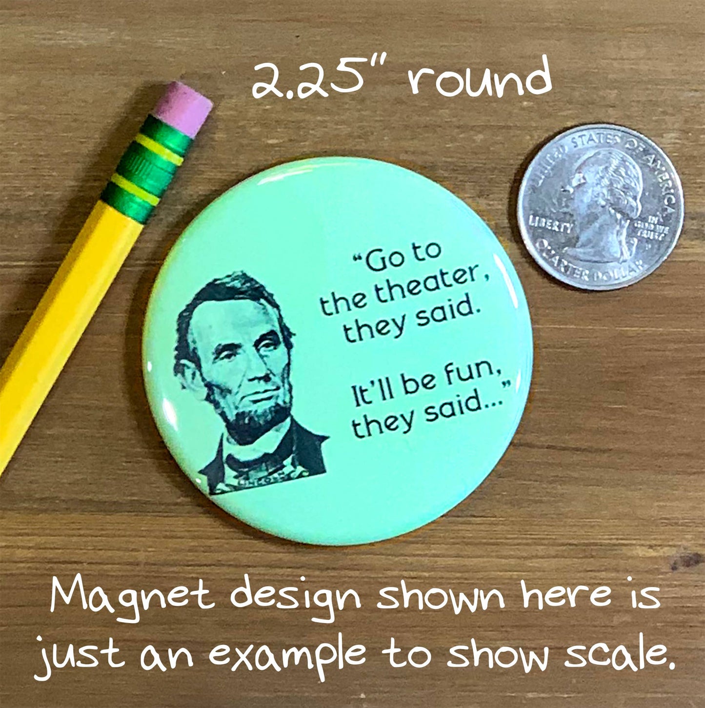 Mona Lisa Round Refrigerator Magnet