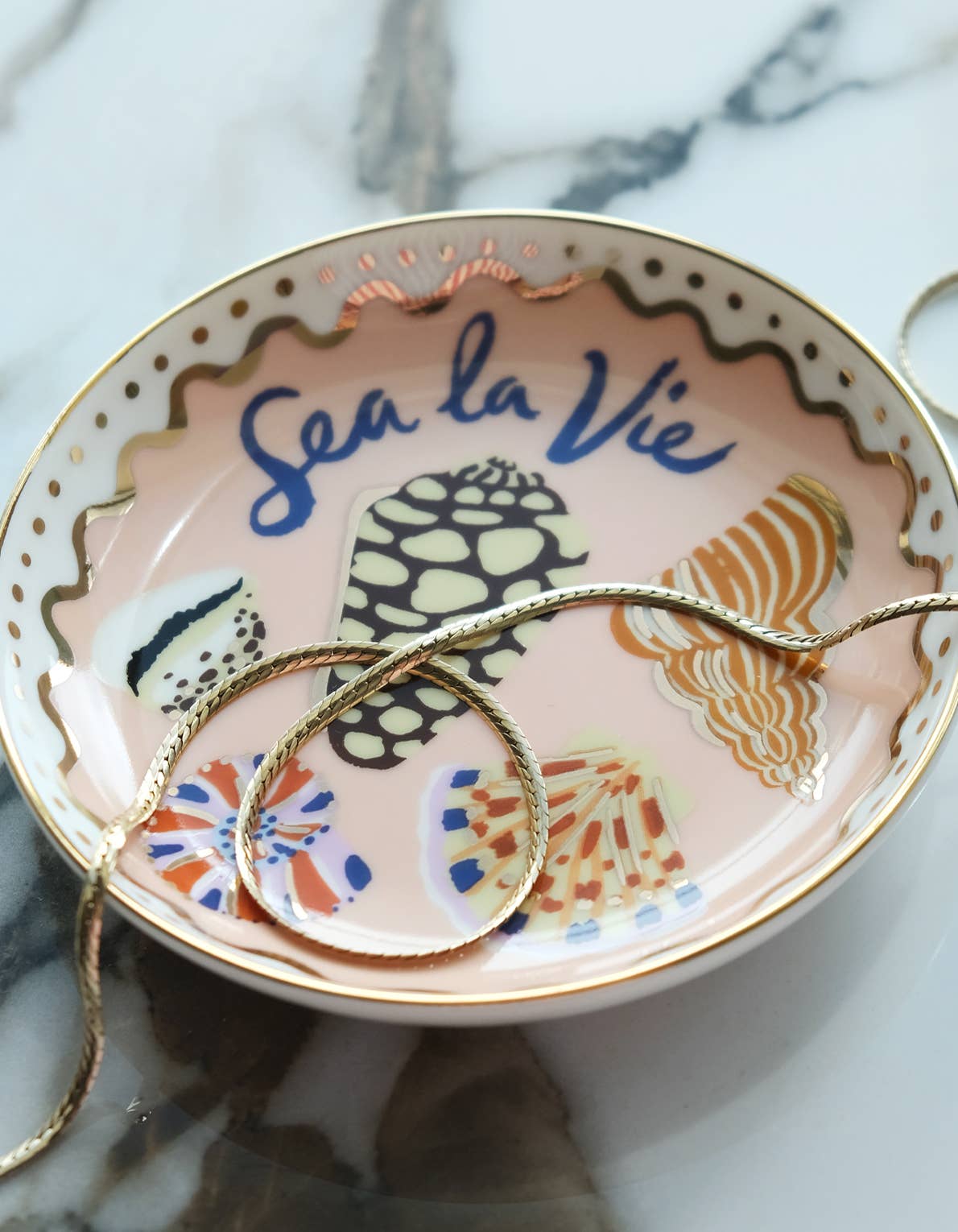 Porcelain Trinket Dish | Sea La Vie