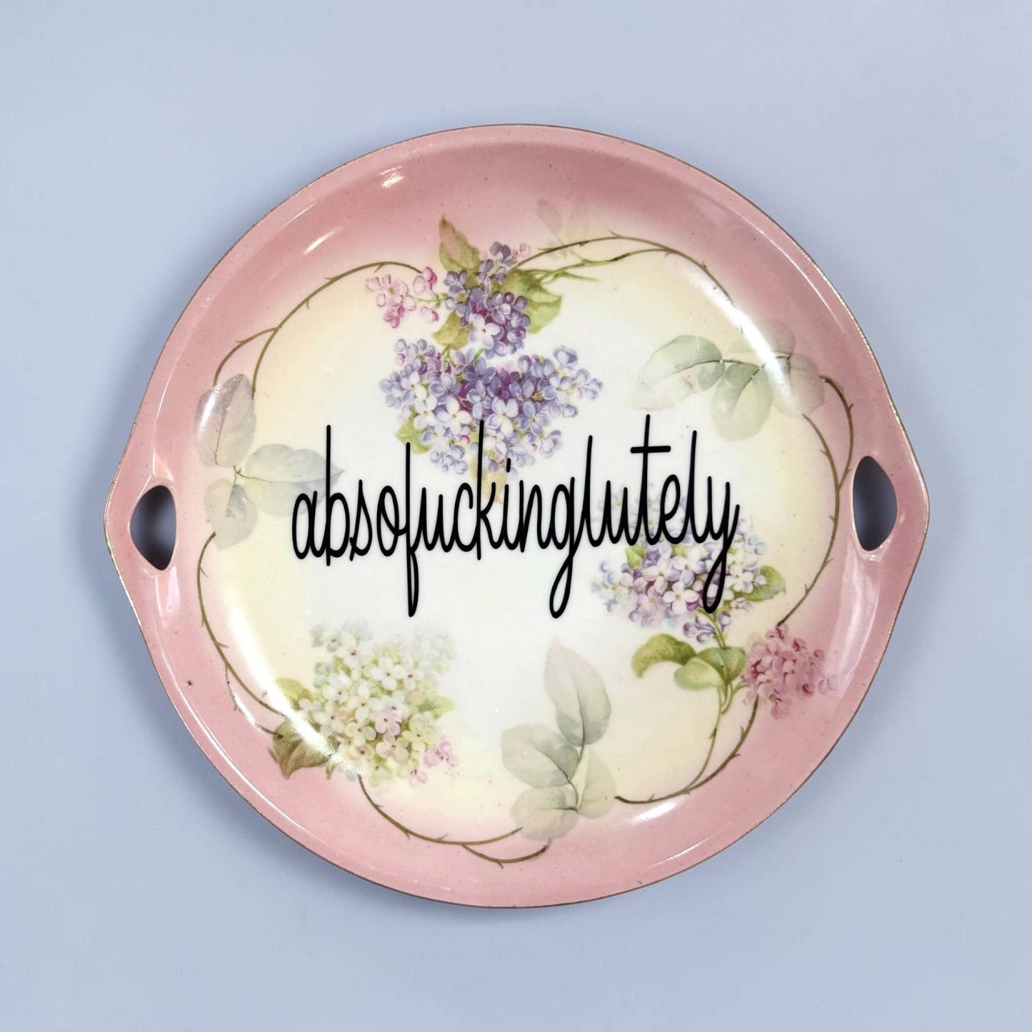 absofuckinglutely Vintage Plate