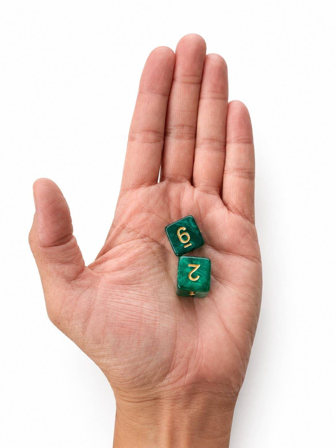 Jade Pearl Mahjong Specialty Dice Gift Ready